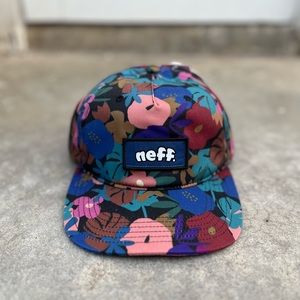 Floral SnapBack Hat Neff Floral Design Snapback Hat NWT